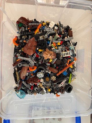 Lote de piezas LEGO surtidas