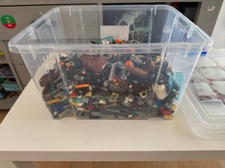 Lote de piezas LEGO surtidas