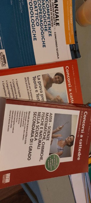 Libri concorso docenti classe A050
