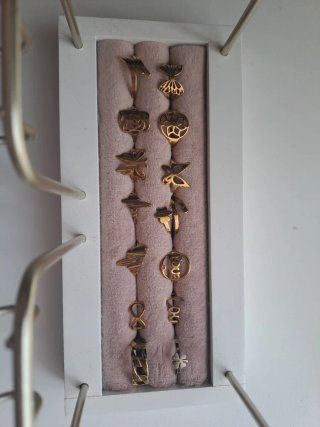Anillos Ajustables Acero Inoxidable Niña