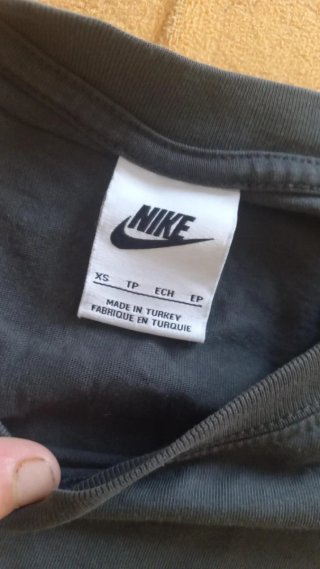 Camiseta Nike Talla XS Gris