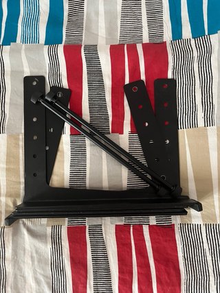 Soporte portátil negro