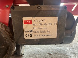 Astilladora de leña eléctrica SLO500