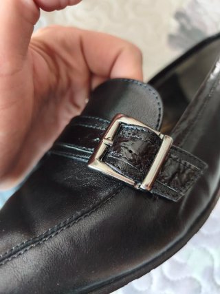 Mocasines Negros Mujer