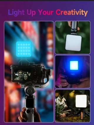Rollei Lumis Mini LED RGB Foco