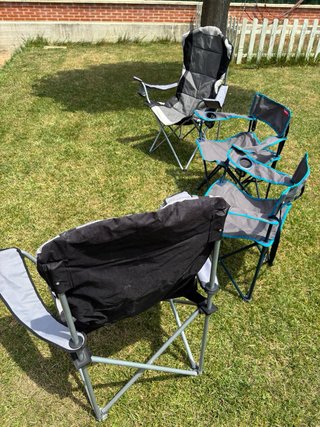 Pack 4 Sillas Camping Plegables