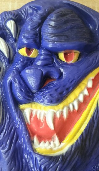 1989 Vintage Monster Godzilla Frisbee Goops