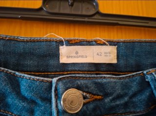 Pantalones vaqueros pitillo elásticos mujer