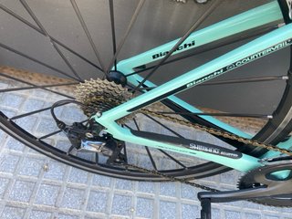 Cuadro Carretera Carbono Talla 52 Bianchi