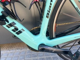 Cuadro Carretera Carbono Talla 52 Bianchi
