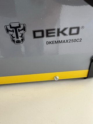 Máquina Soldar DEKO DKEMMAX250C2 250A Sin cabres