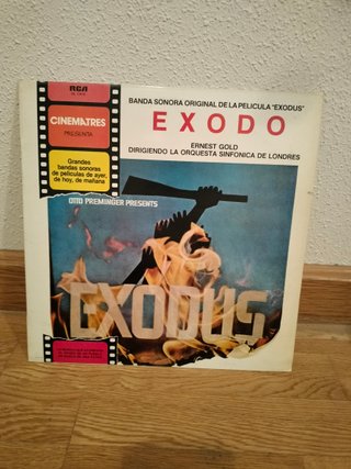 Vinilo Banda Sonora Original Exodus Película VSO