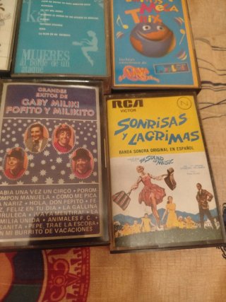 Lote Casetes Variados Música Películas