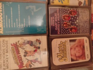 Lote Casetes Variados Música Películas