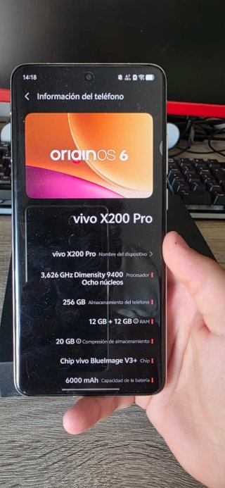 Vivo X200 Pro 256GB Bianco 98% Batteria