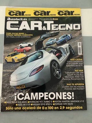 Revistas de Motor antiguas