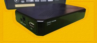 Decodificador Satélite Full HD Golden Interstar...