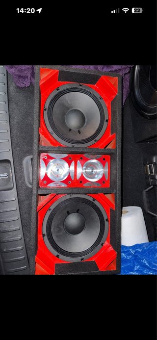 Chuchero 8 Bocinas Faital Pro