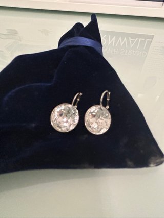 Pendientes Swarovski Plateados