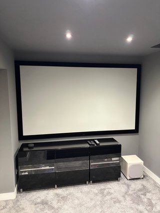Sala de cine en casa ( mobiliario)