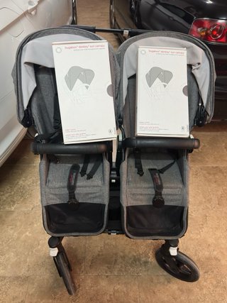 Bugaboo Donkey 3  con 2 silletas y 1 un capazo.