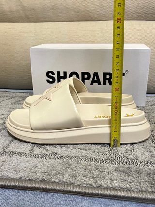Ciabatte Shop Art Beige Tg 39