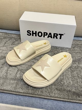 Ciabatte Shop Art Beige Tg 39