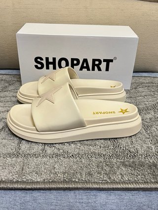 Ciabatte Shop Art Beige Tg 39