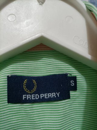 Camisa Fred Perry Verde Talla S