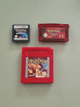 Nintendo Game Boy Advance SP + giochi Pokémon...