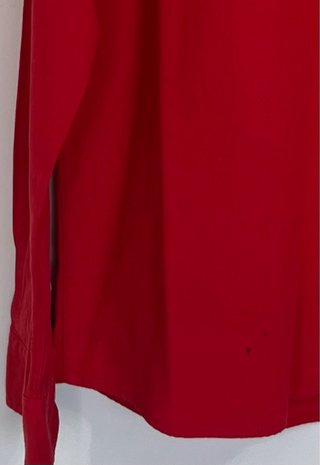 Camisa Carolina Herrera Roja Talla XXL