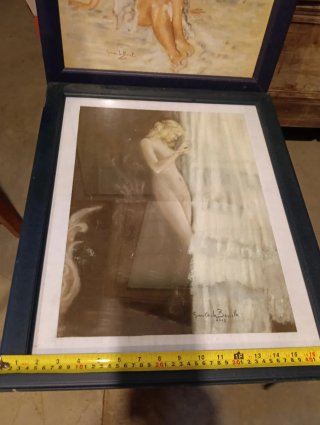 Quadro dipinto a mano Venezia gondole