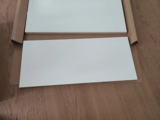 Puertas Cajón Besta Ikea Blancas (3 uds). De 60x26