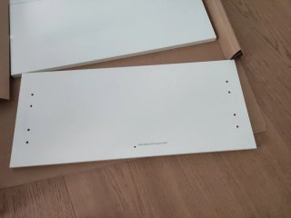 Puertas Cajón Besta Ikea Blancas (3 uds). De 60x26