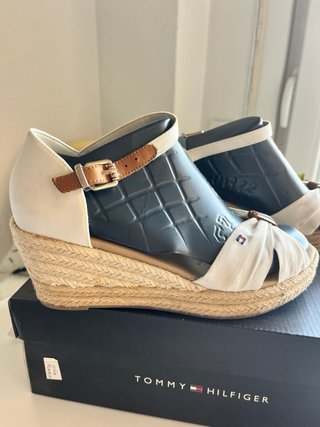 Sandalias cuña Tommy Hilfiger Talla 37