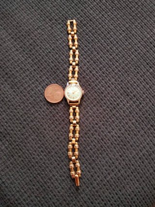 Reloj Duward Mujer Vintage Dorado