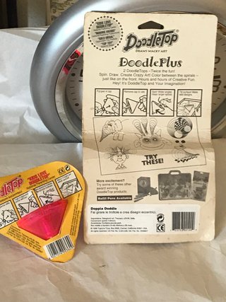 Set 2 Blister di trottole DoodleTop USA 1996
