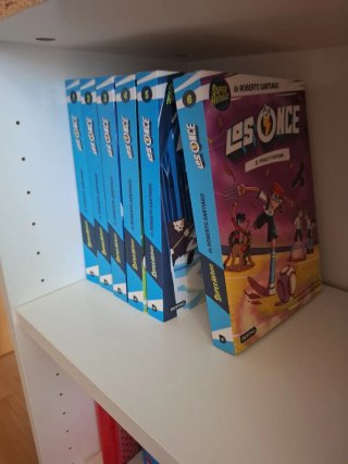 LOS ONCE colección de libros 1-6