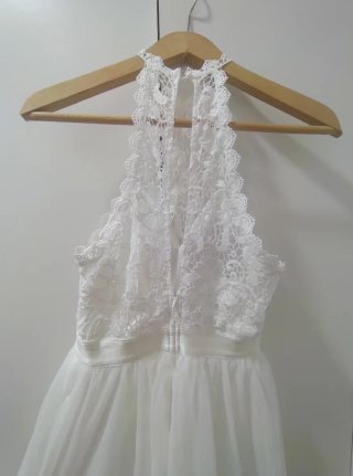 Vestido de Novia Blanco Encaje