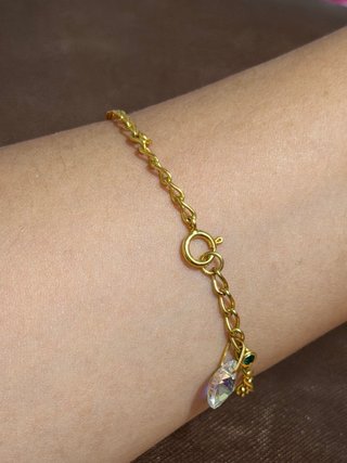 Pulsera oro golfi  de joyeria