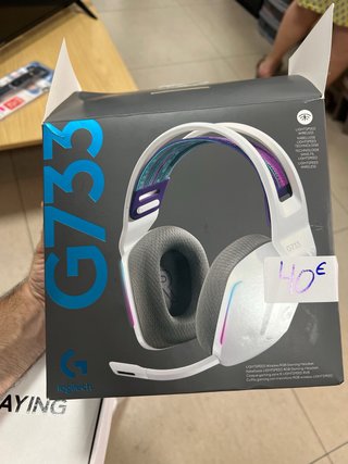 Logitech G733 Lightspeed Auriculares Blancos