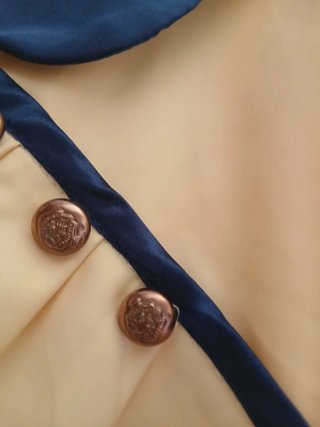 Vestido Kling mujer azul y amarillo