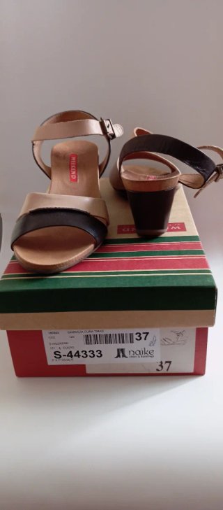 Sandalias vestir tonos tostados
