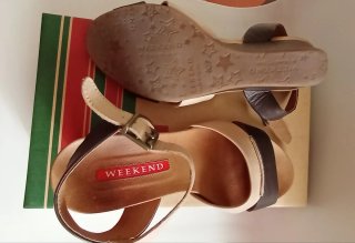 Sandalias vestir tonos tostados