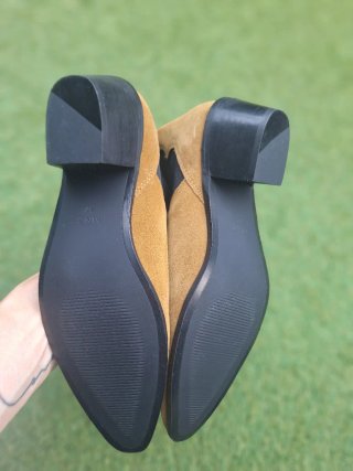 Botines piel Mango Talla 37