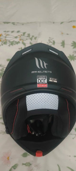 Casco Moto MT Helmets Elmet Negro
