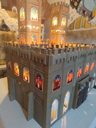 10 vidrieras Harry Potter para castillo Playmobil