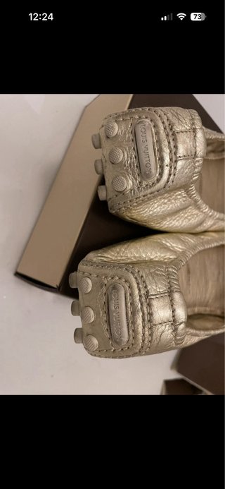 Ballerine Louis Vuitton Pelle Oro