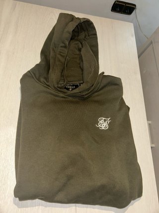 Sudadera SikSilk Verde Oliva