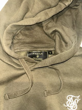 Sudadera SikSilk Verde Oliva